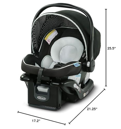 Graco SnugRide 35 Lite LX Infant Car Seat, Studio