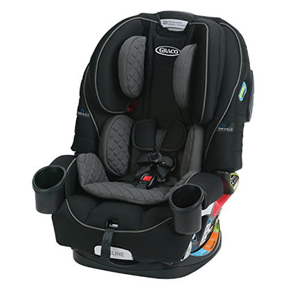 Graco 4Ever DLX Grad 5-in-1 Convertible Car Seat, Hancock - Versatile, Comfortable, and Safe for Babies through Preteens