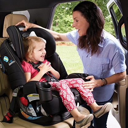 Graco 4Ever DLX Grad 5-in-1 Convertible Car Seat, Hancock - Versatile, Comfortable, and Safe for Babies through Preteens