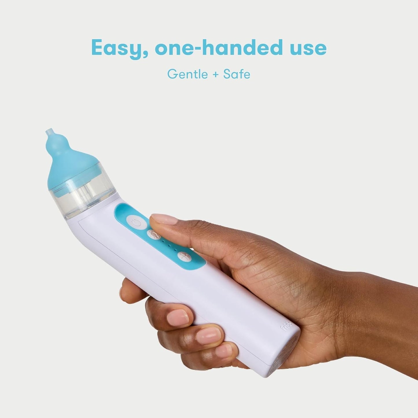 Frida Baby Electric NoseFrida Nasal Aspirator for Baby, Nose Sucker for Baby & Toddler, Upgraded Nasal Aspirator for Congestion Relief with 3 Suction Levels, 2 Silicone Tips, USB