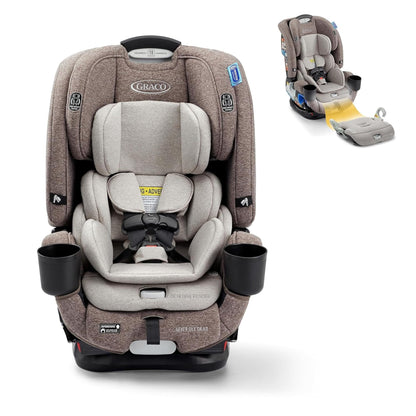 Graco 4Ever DLX Grad 5-in-1 Convertible Car Seat, Hancock - Versatile, Comfortable, and Safe for Babies through Preteens