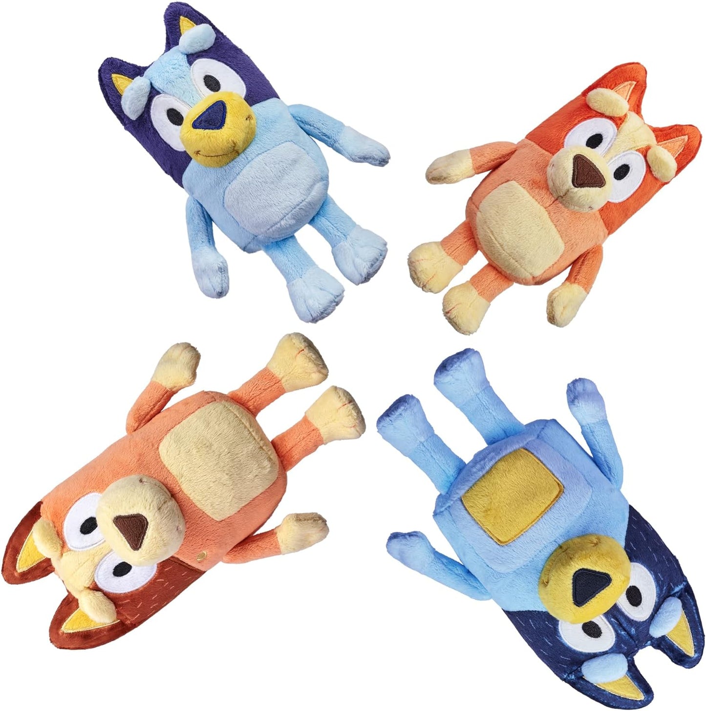 Bluey Heeler Family Plush Set 4 Plush 7-8" Figures | Amazon Exclusive