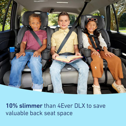 Graco 4Ever DLX Grad 5-in-1 Convertible Car Seat, Hancock - Versatile, Comfortable, and Safe for Babies through Preteens